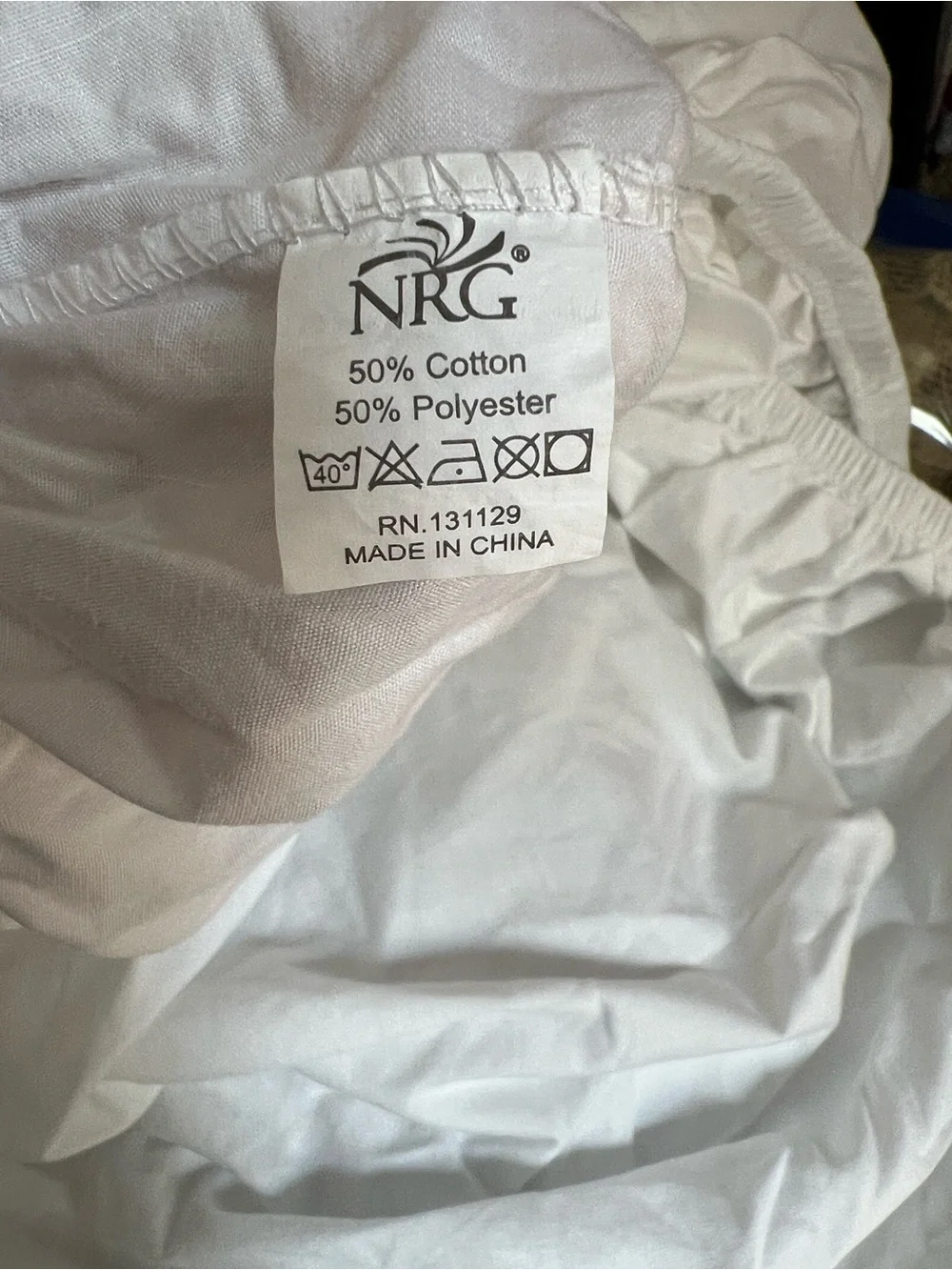 White Massage Table Sheets by NRG